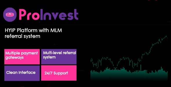 Proinvest - Cryptocurrency Investment Software