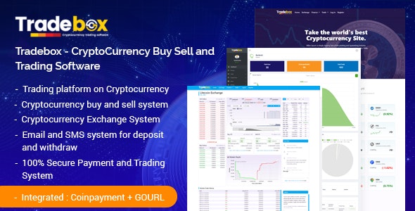 Tradebox - Cryptocurrency Exchange Script