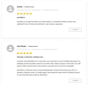 WordHero User Reviews
