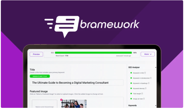 Bramework - AppSumo Lifetime Deals