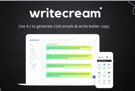 WriteCream Lifetime Deal on AppSumo